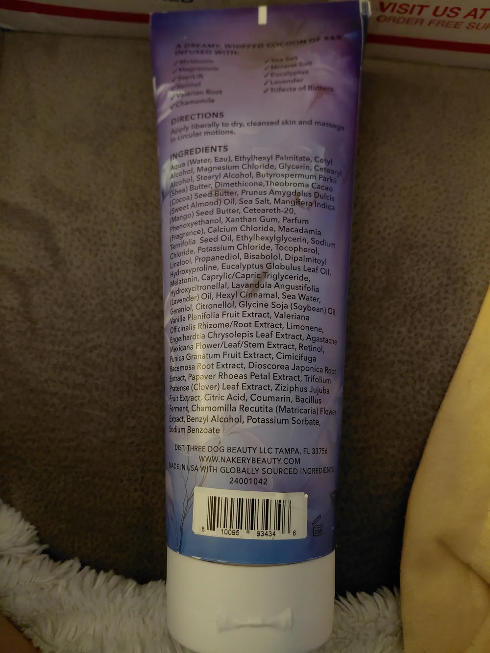 Nakery Beauty Relax + Repair Body Balm